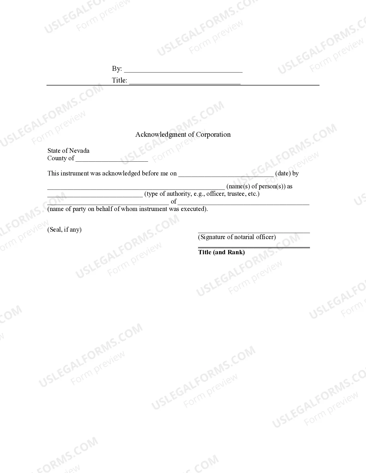 Preview Bill of Sale with Warranty for Corporate Seller