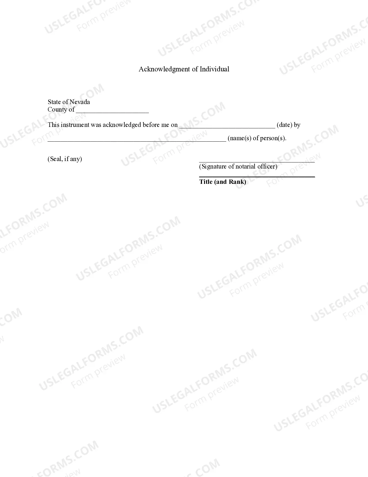 Preview Bill of Sale without Warranty by Individual Seller