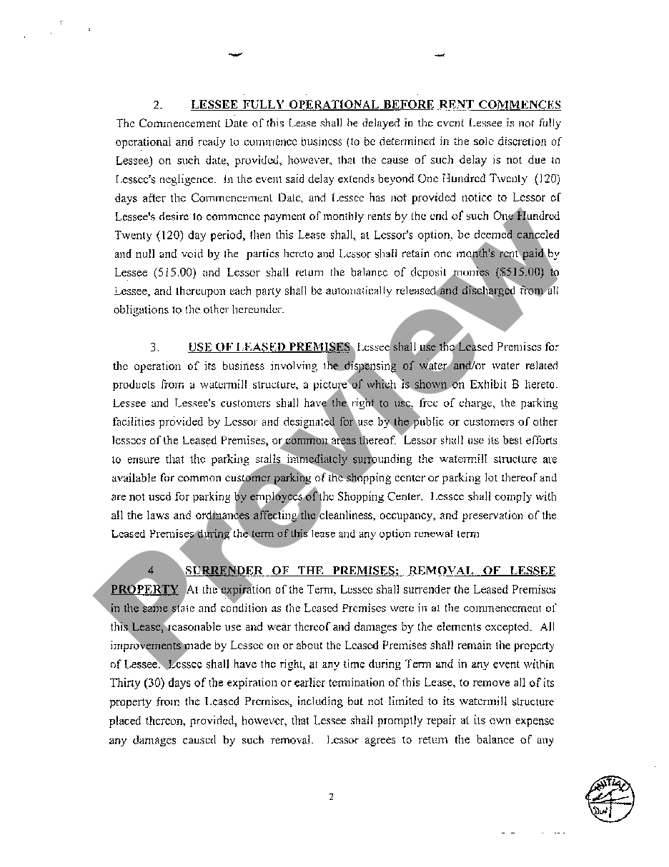 Nevada Commercial Lease Agreement Form US Legal Forms   2 