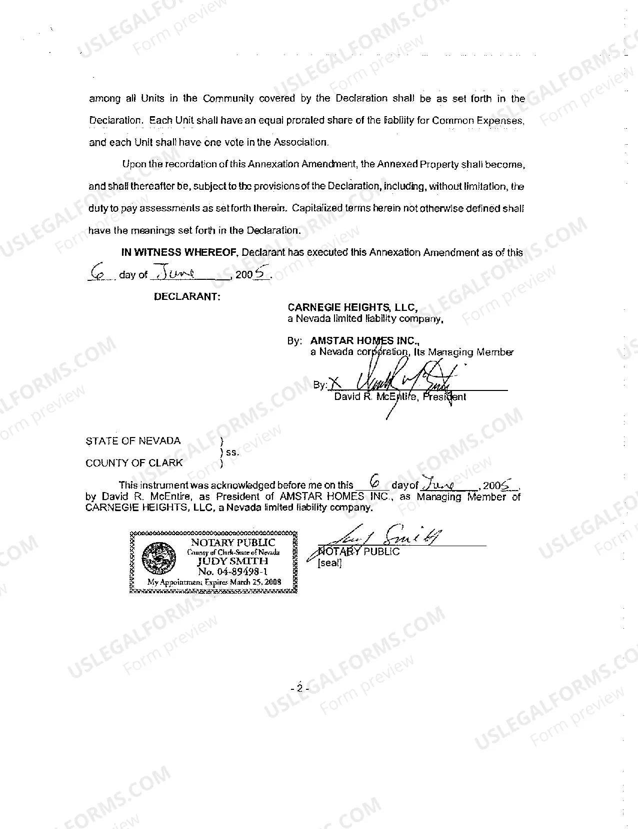 Preview Annexation Amendment