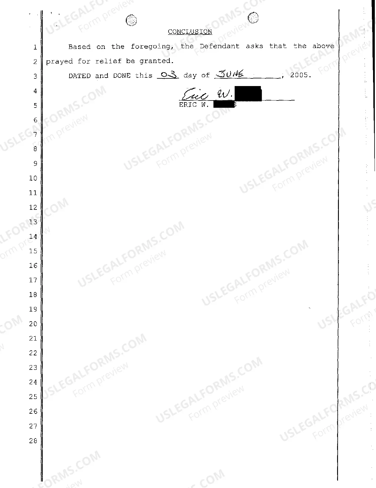 Preview Motion to Establish Custody, Support and Visitation - To Consolidate TPO with Divorce and Dismiss TPO