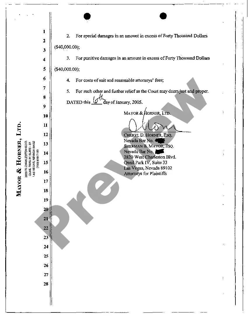 Get Complaint for Medical Malpractice and Wrongful Death Preview Complaint for Medical Malpractice and Wrongful Death