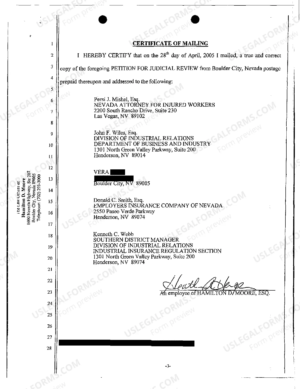 Preview Petition for Judicial Review of an Order Denying Motion for Rehearing on the Merits
