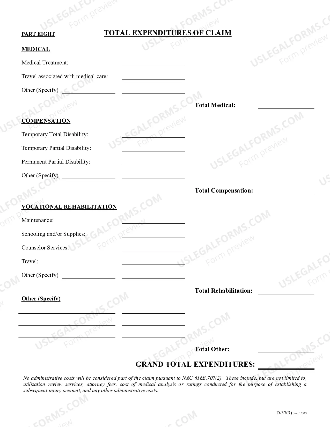 Preview Insurers Subsequent Injury Checklist