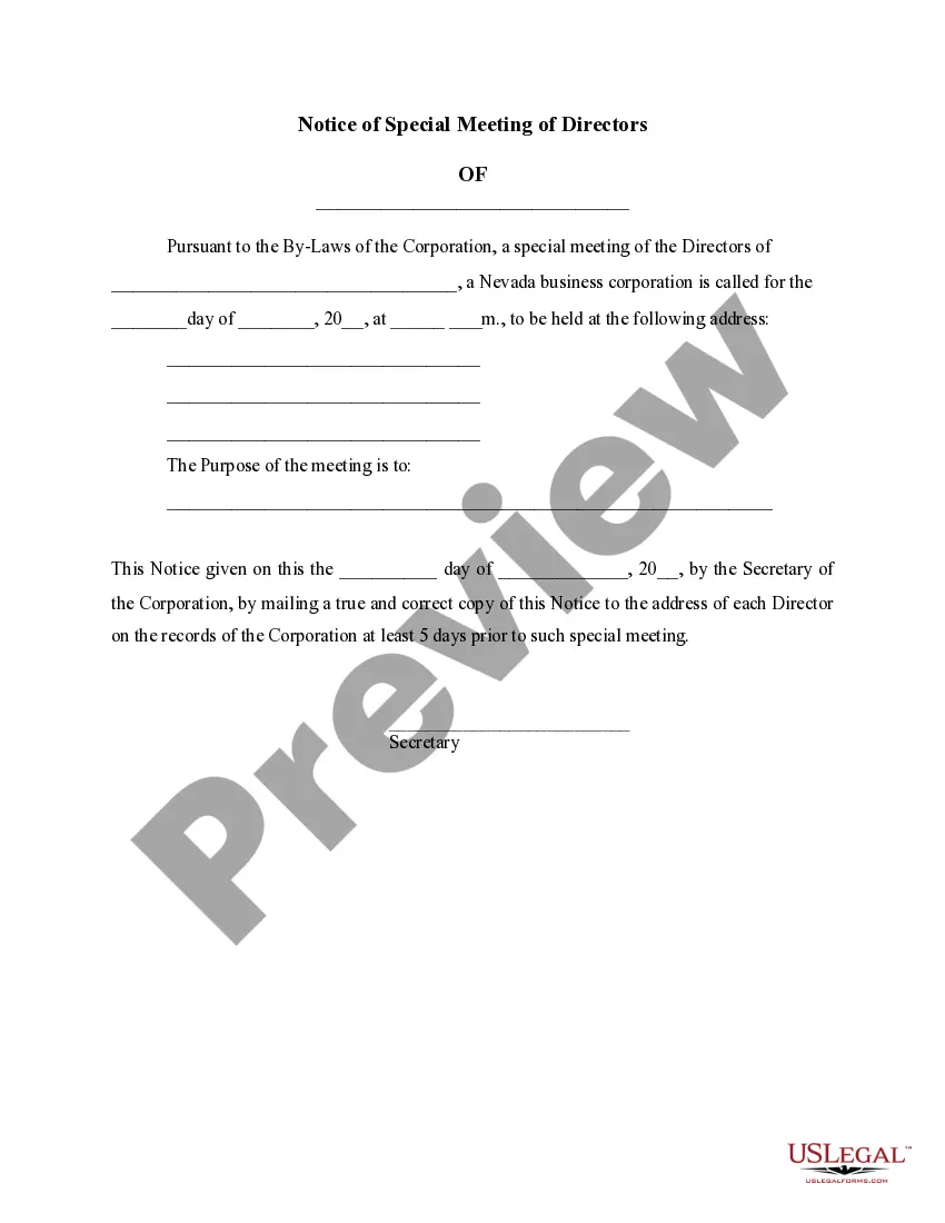 Preview Notices, Resolutions, Simple Stock Ledger and Certificate