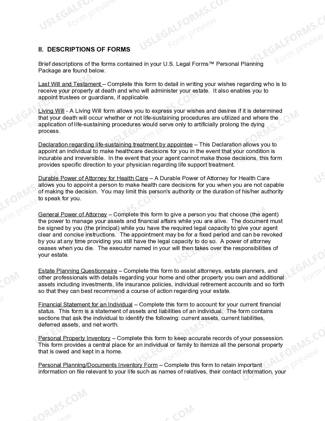 Preview Nevada Essential Legal Life Documents for Baby Boomers