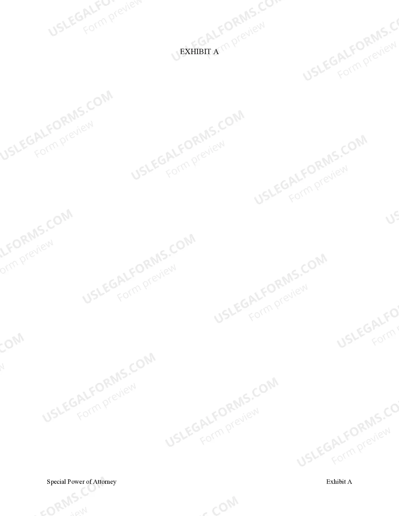 Preview Special or Limited Power of Attorney for Real Estate Purchase Transaction by Purchaser