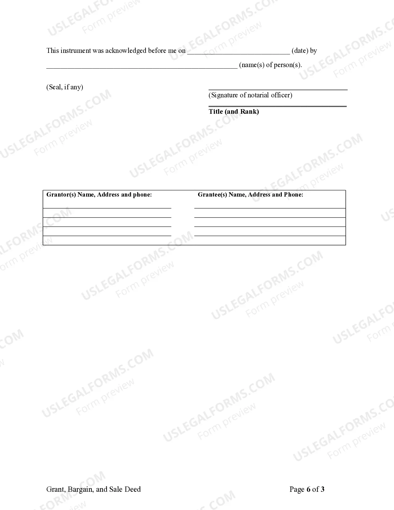 Preview Warranty Deed for Parents to Child with Reservation of Life Estate