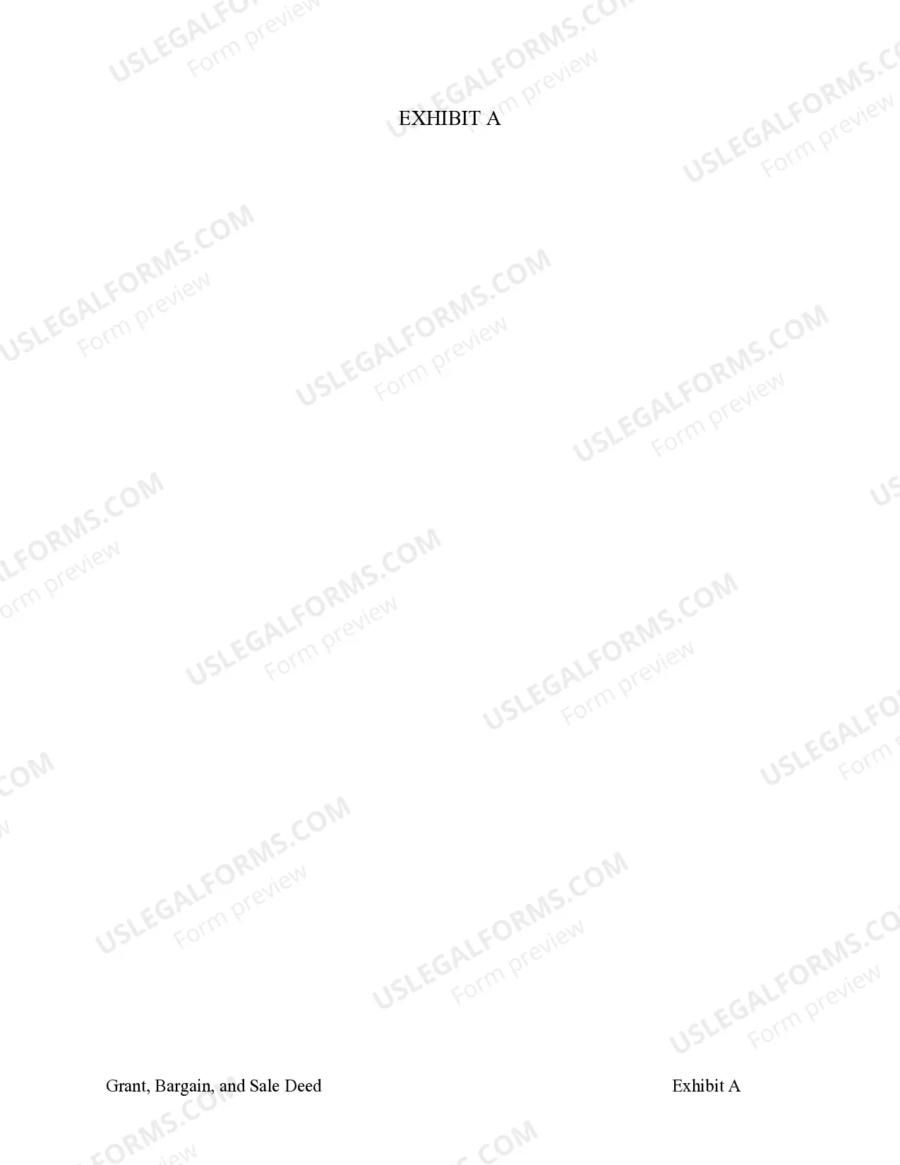 Preview Warranty Deed from Trust to Trust