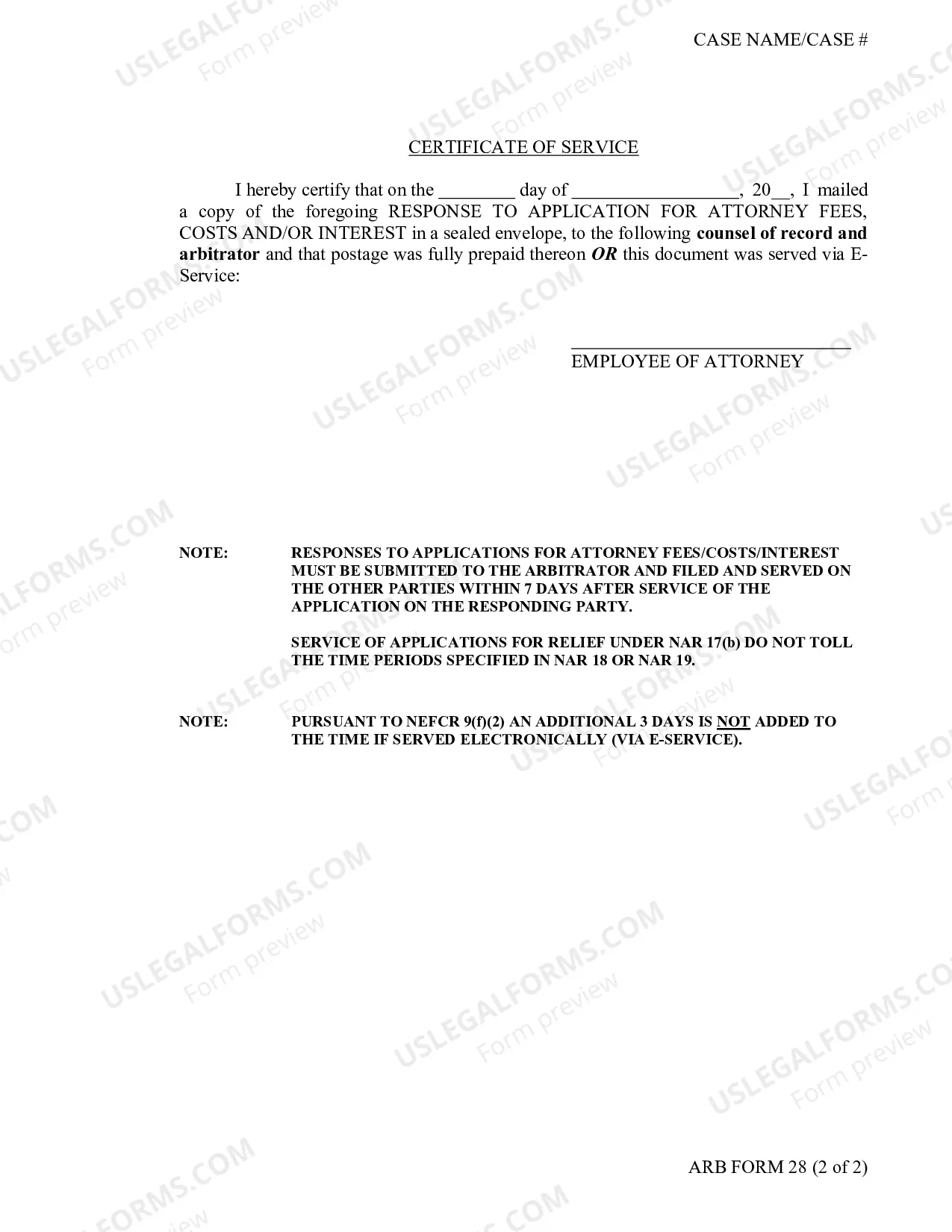 Preview Response To Application For Attorneys Fees Costs And Or Interest