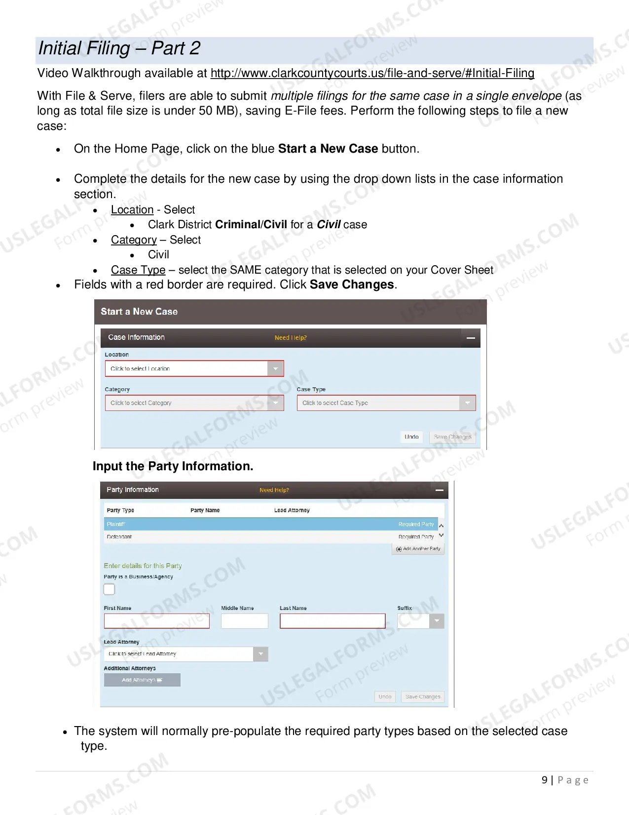 Preview Foreign Deposition Packet