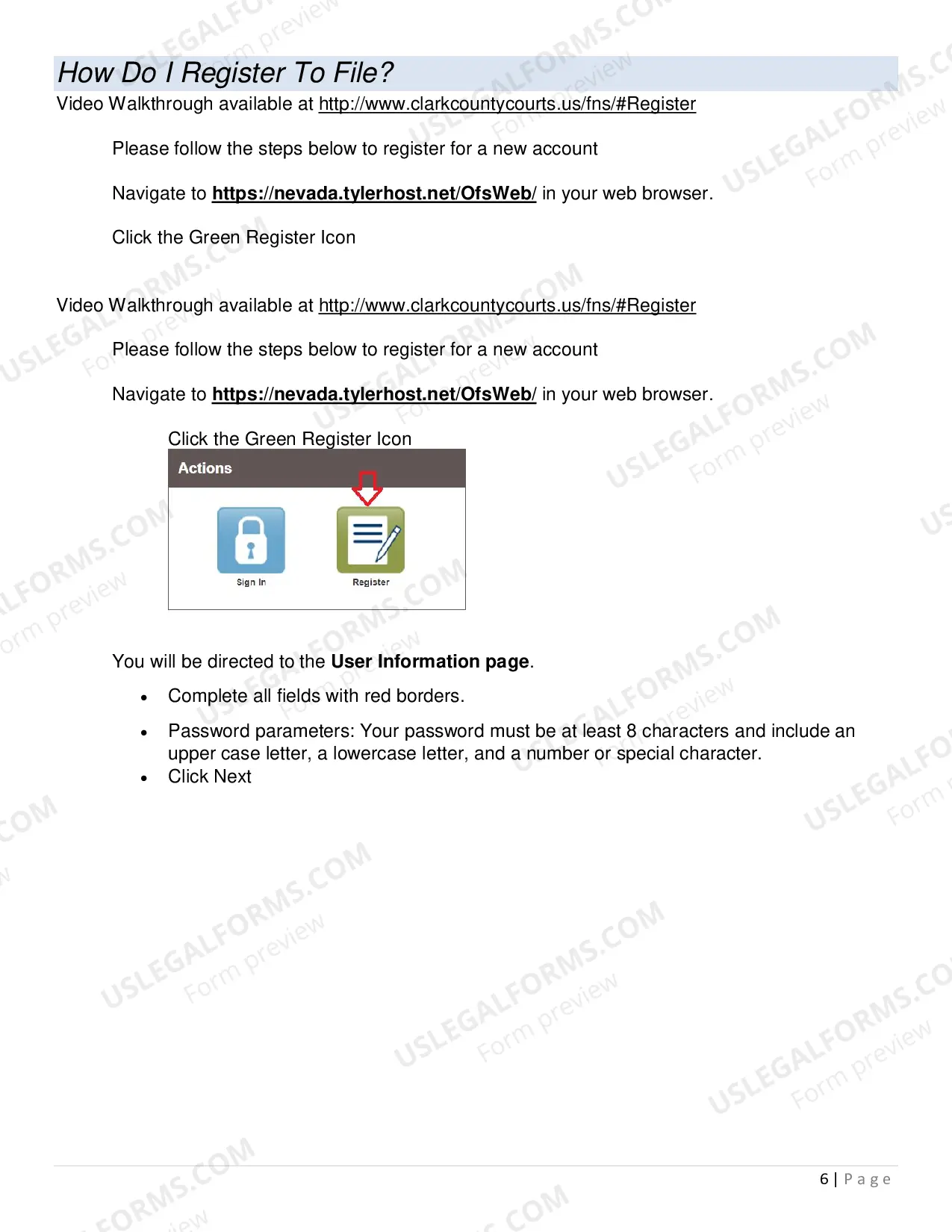 Preview Foreign Deposition Packet