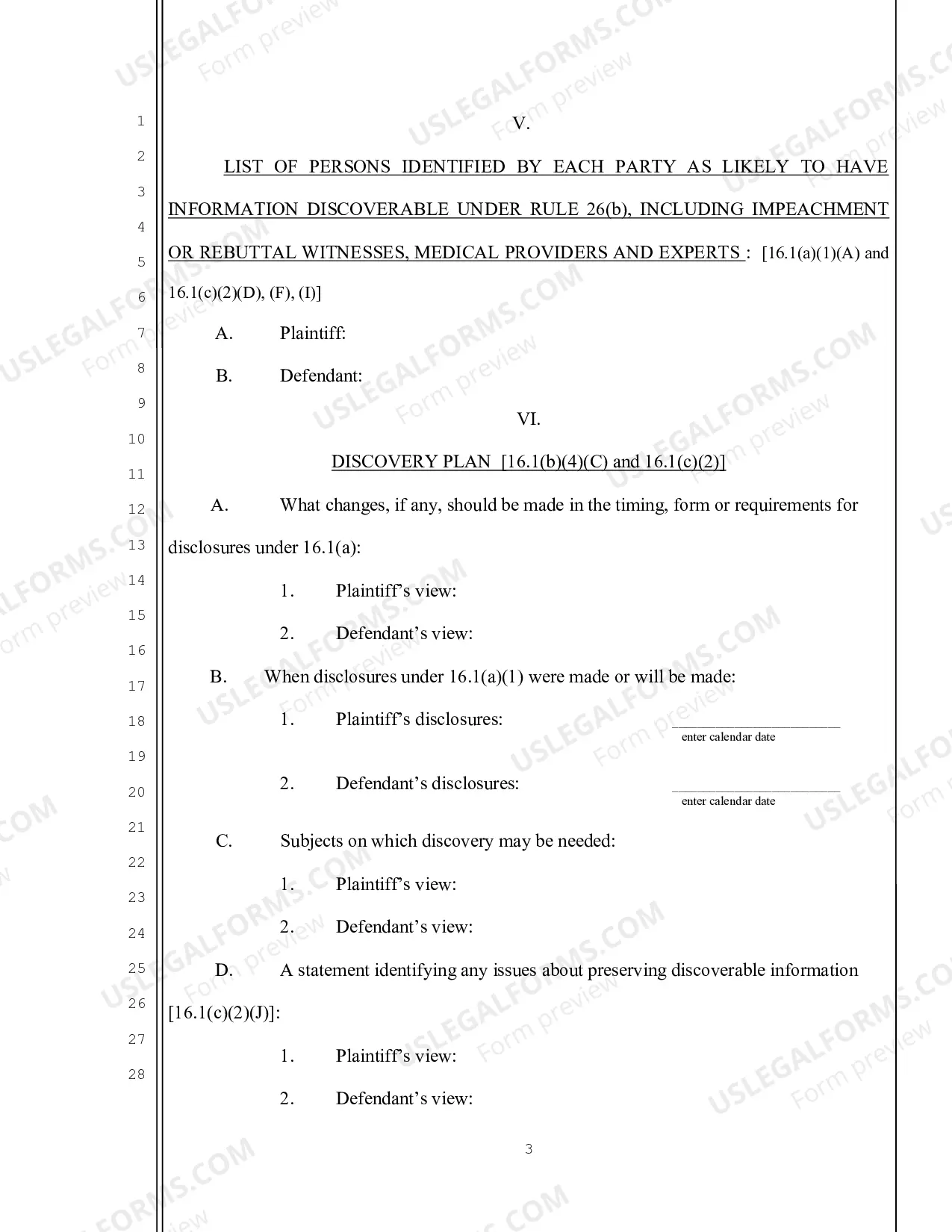 Preview Joint Case Conference Report Form
