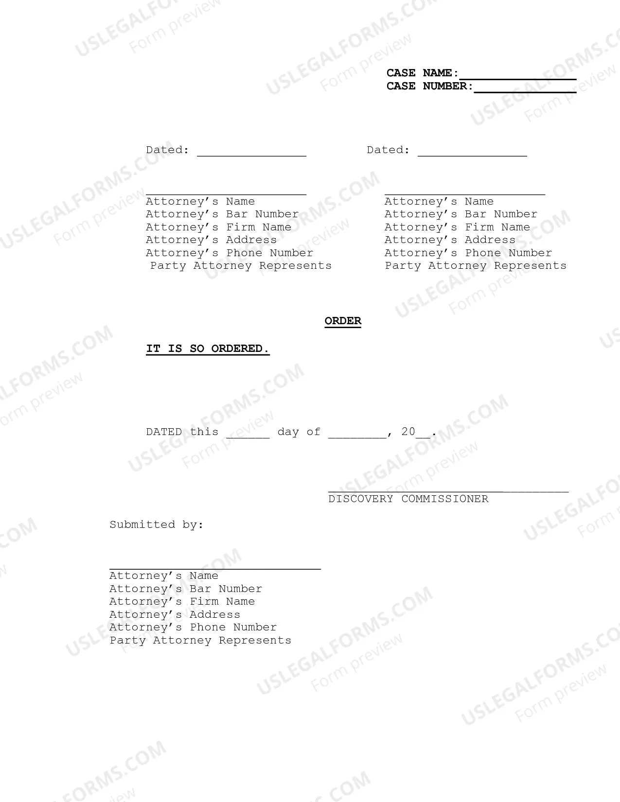 Preview Stipulation and Order to Extend Discovery Deadline Dates