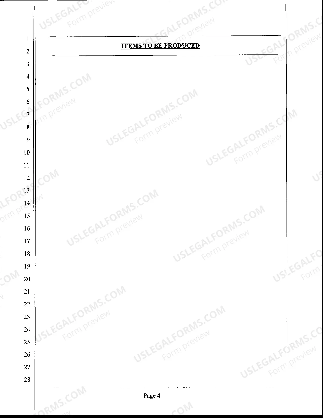 Preview Deposition Subpoena (Duces Tecum)