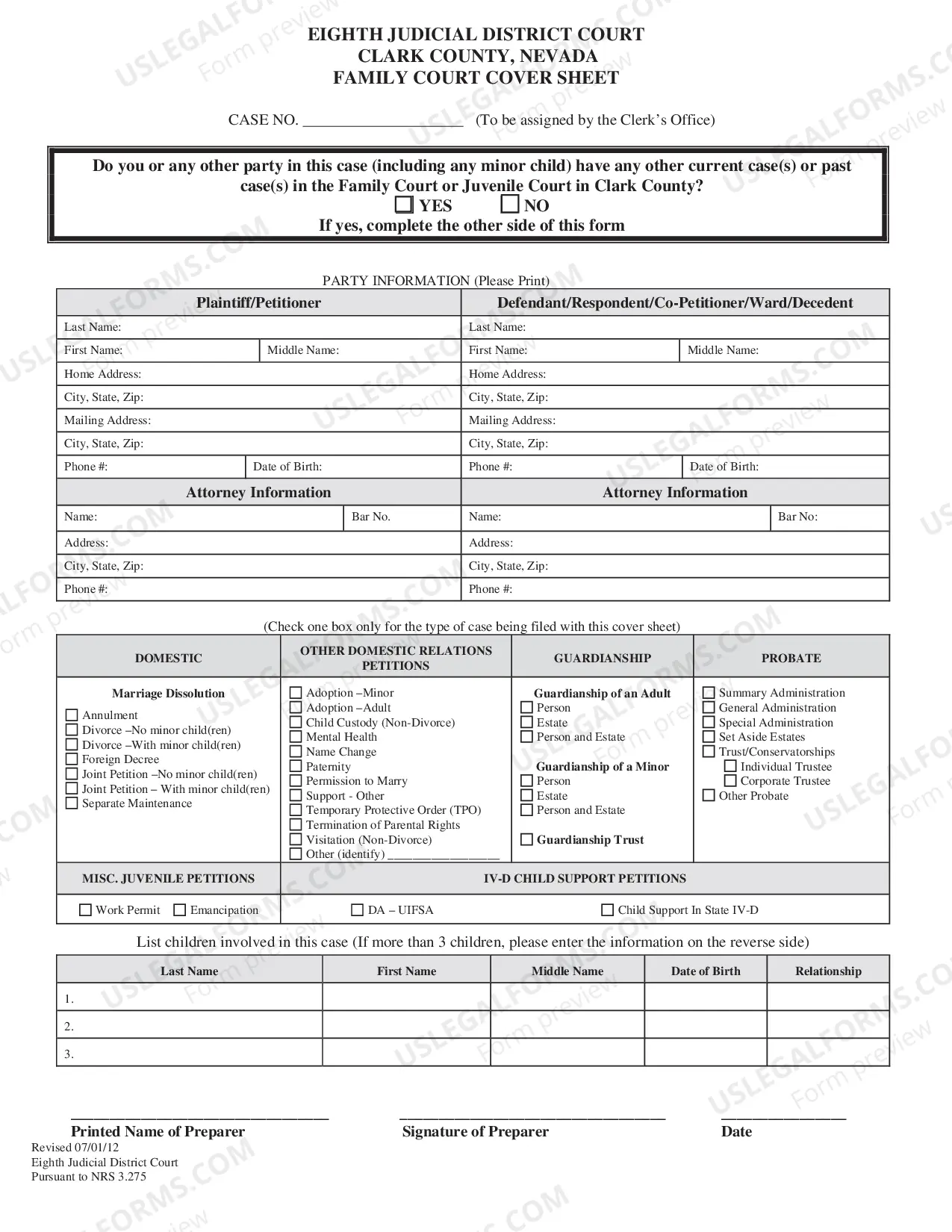 Preview Petition to Unseal Adoption Packet
