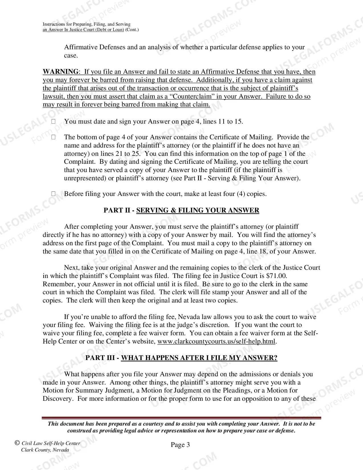 Preview Answer - Debt or Loan - Instructions