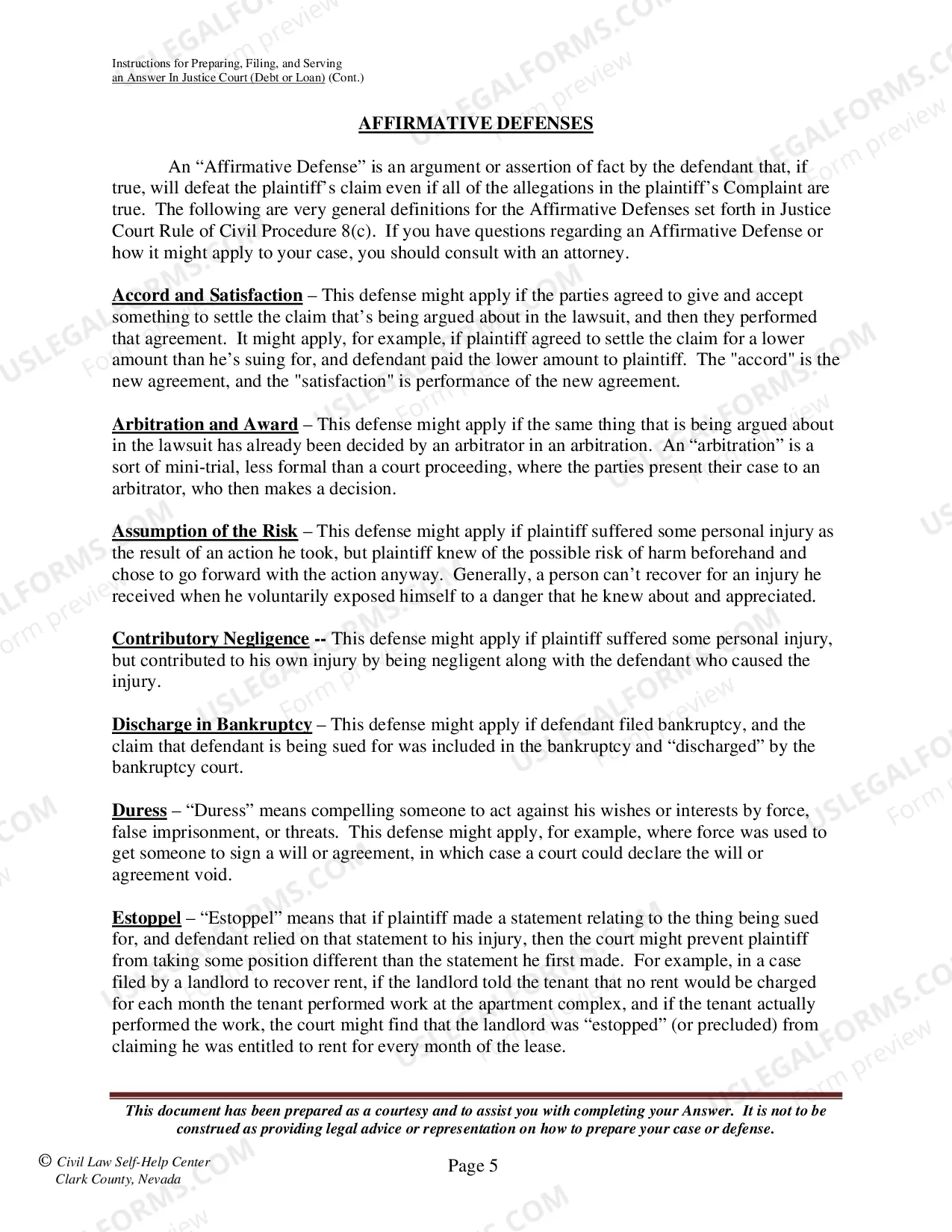 Preview Answer - Debt or Loan - Instructions