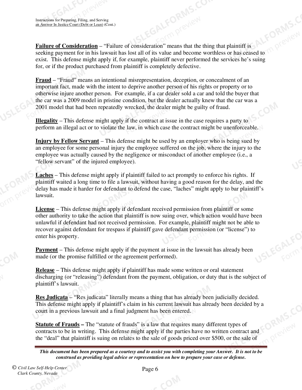 Preview Answer - Debt or Loan - Instructions