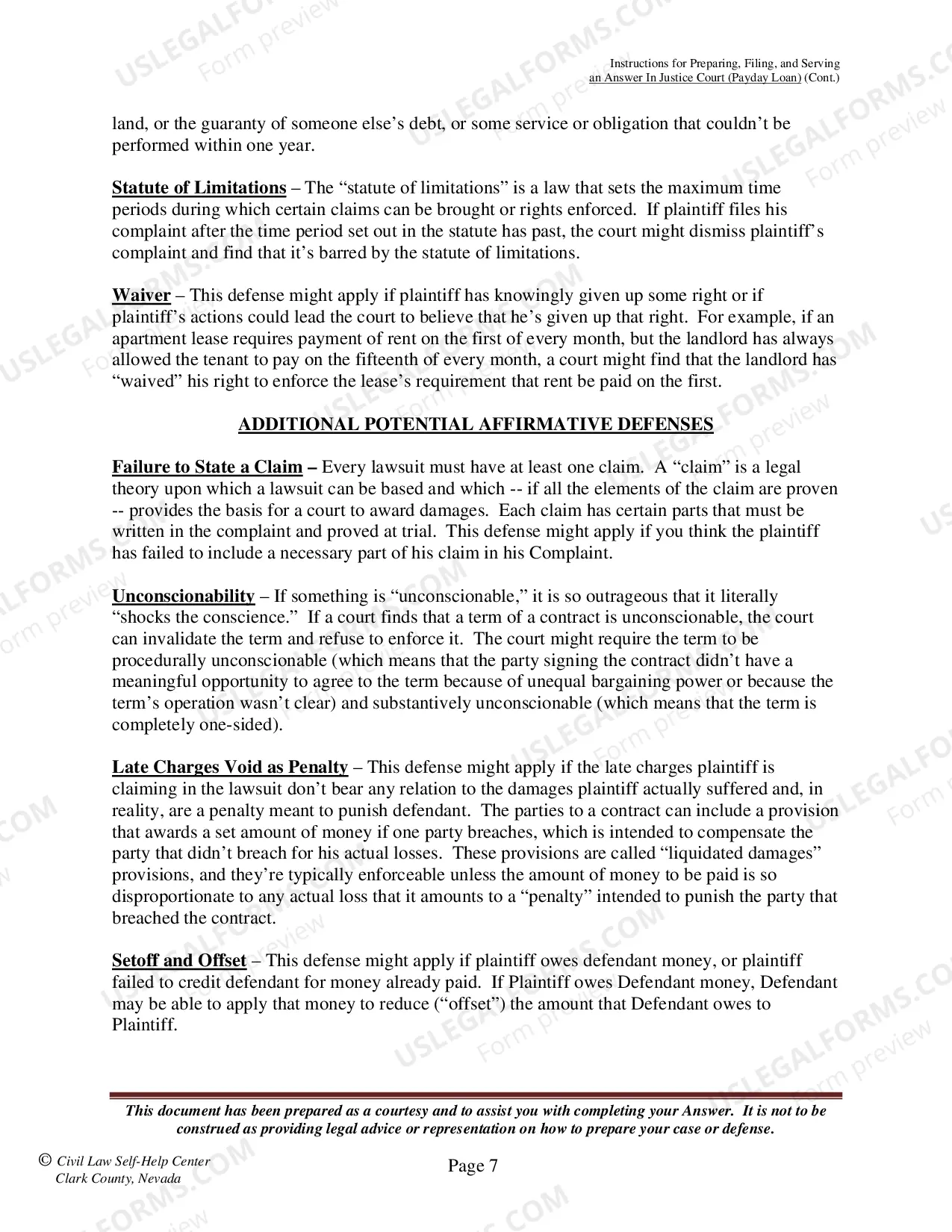 Preview Answer - Payday Loan - Instructions