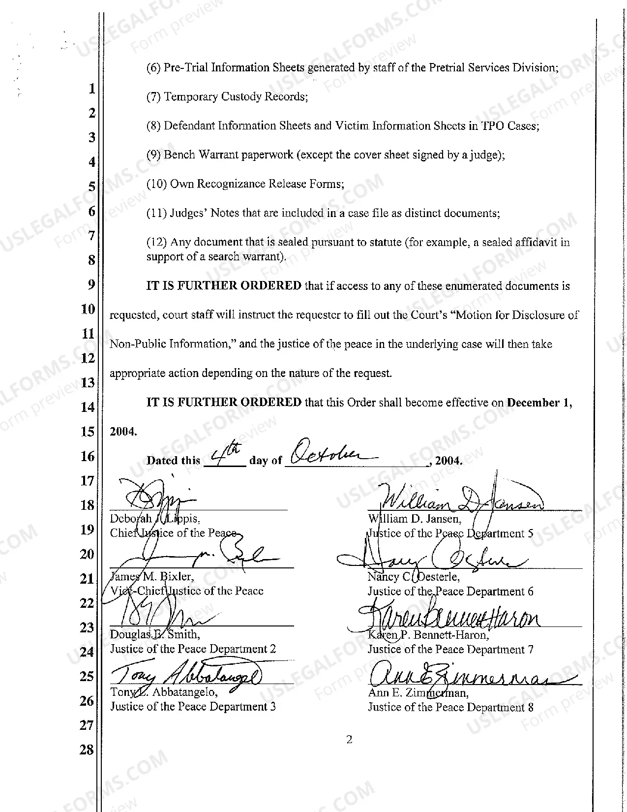 Preview Administrative Order 2004-PR-1
