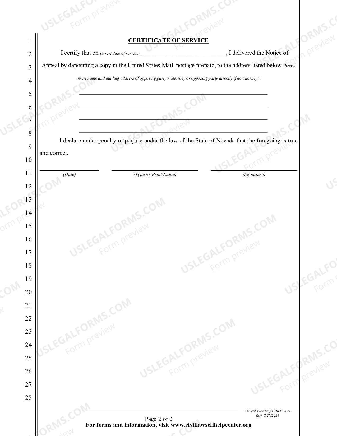 Preview APPEAL PACKET