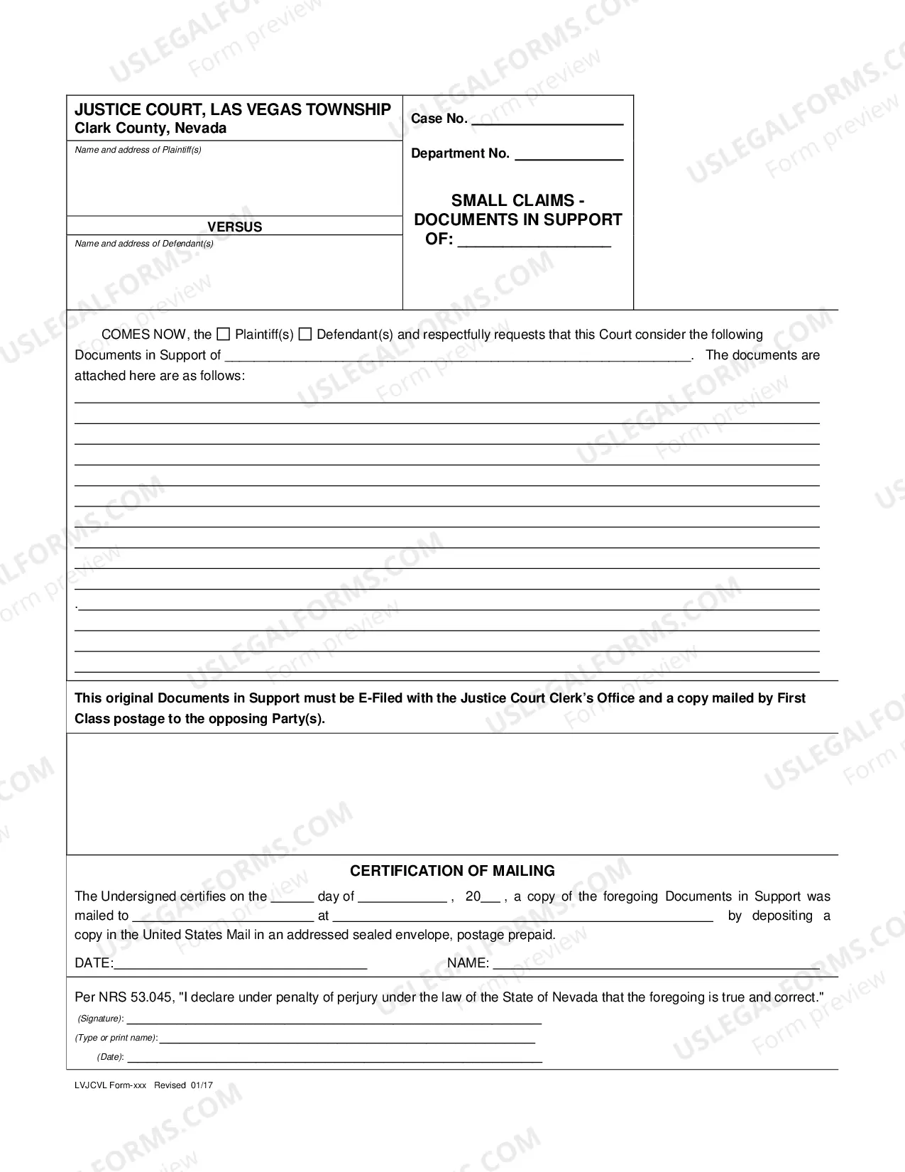 Preview DOCUMENTS IN SUPPORT of (GENERAL)