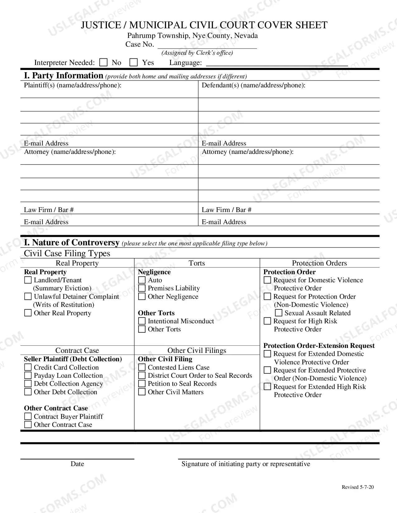 Preview Small Claims Packet