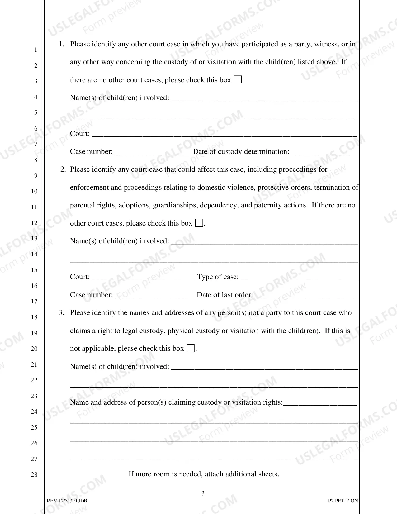 Preview P-2 Petition to Register a Custody Order