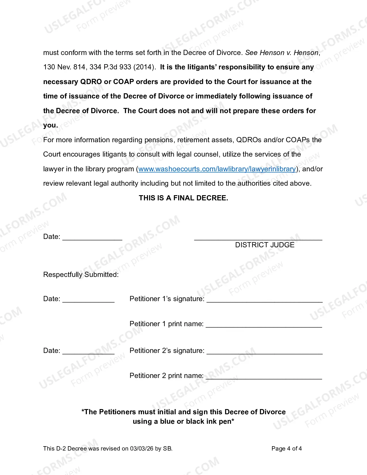 Preview divorce-decree-nokids-pdf-
