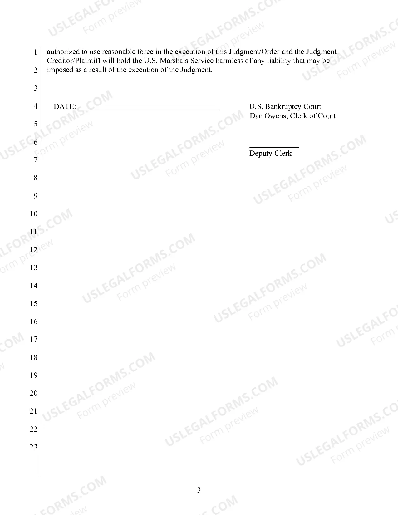 Preview Writ of Execution