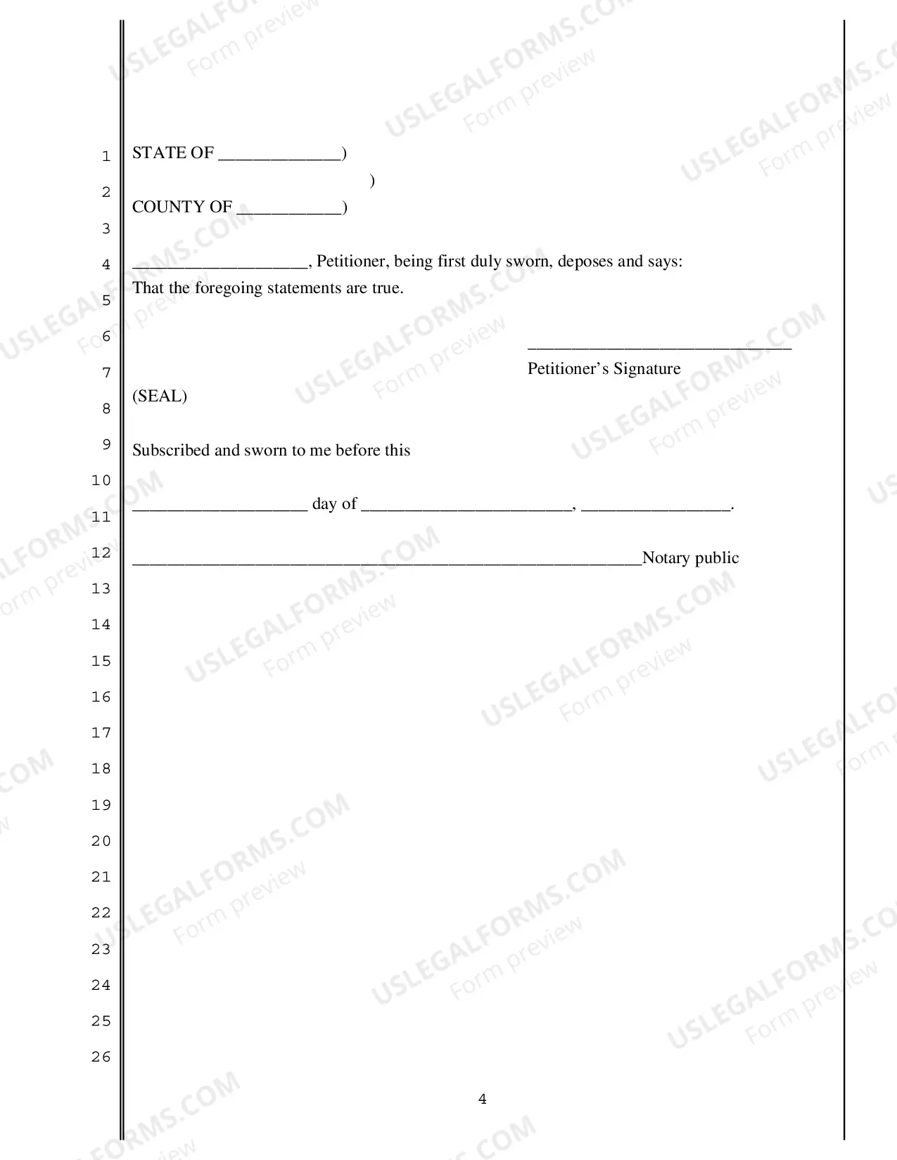 Preview Verified Petition for Permission to Practice in this Case Only By Attorney Not Admitted to the Bar of this Court - Bankruptcy