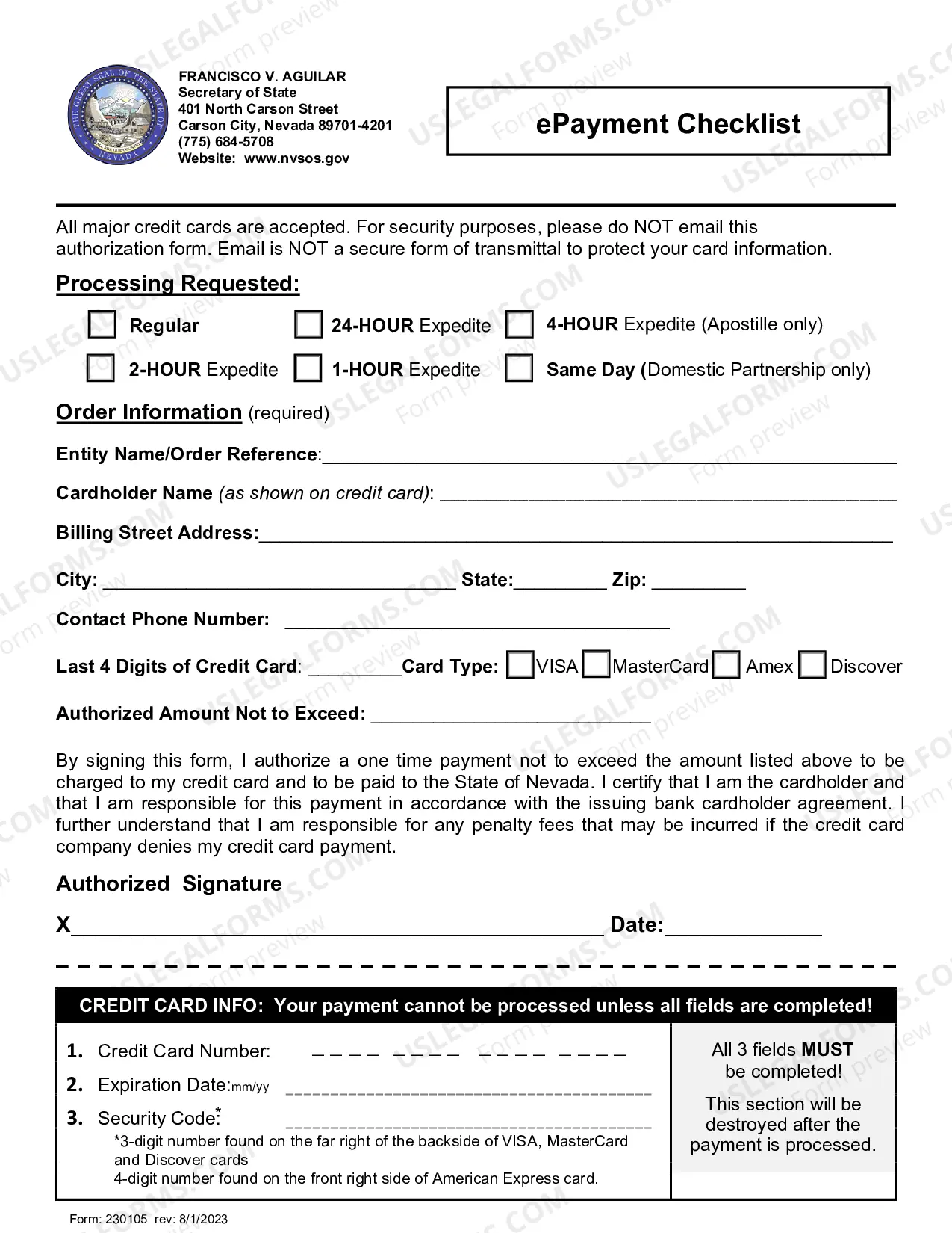 Preview Nonprofit Corporation(NRS82)