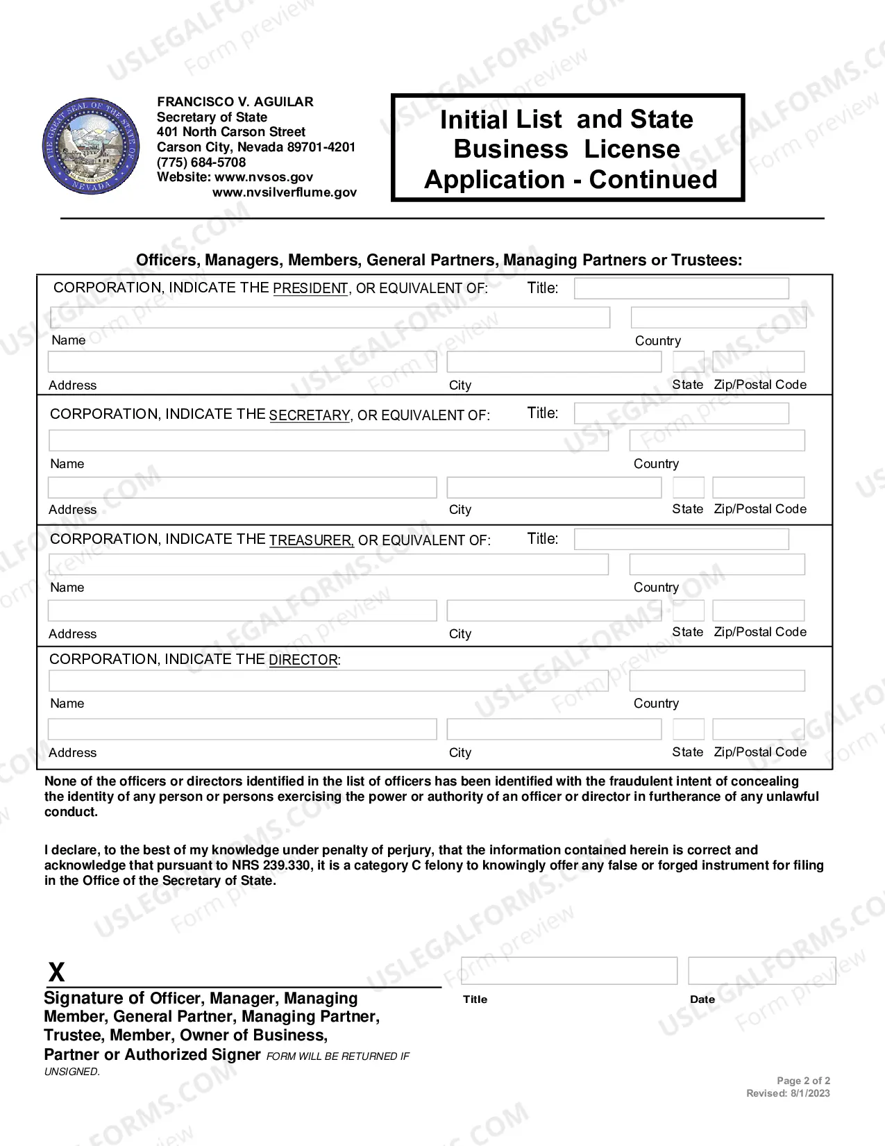 Preview Limited-Liability Company(NRS CHAPTER86)