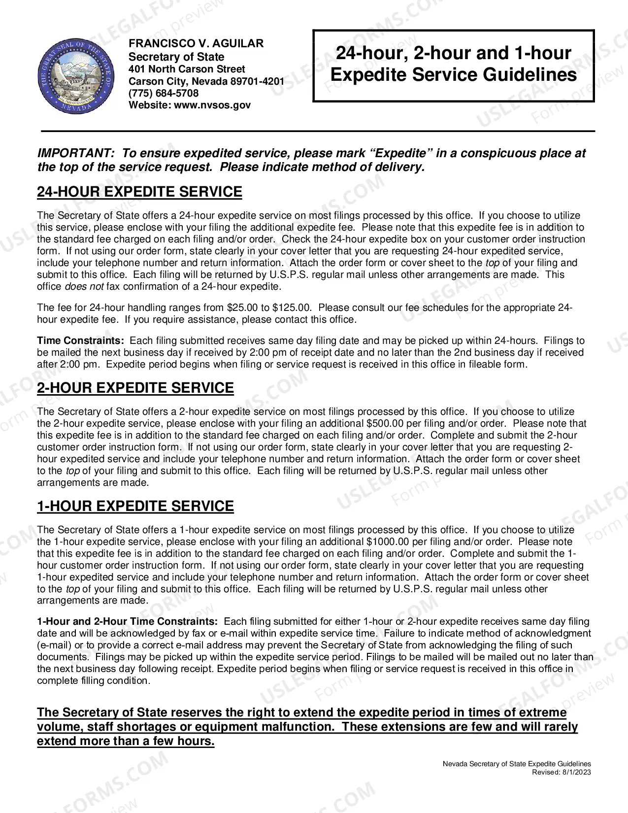 Preview Business Trust Reinstatement Packet