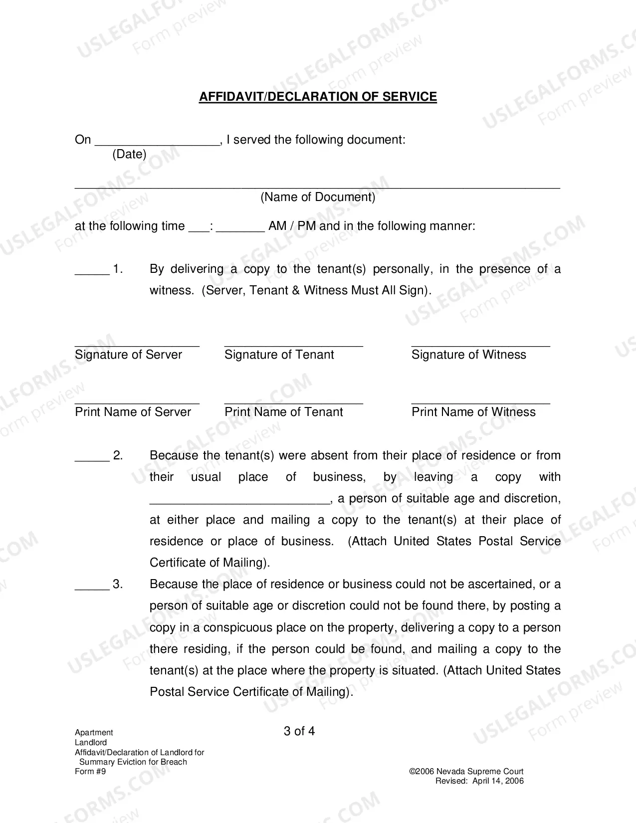 Preview Landlord Eviction Court Forms