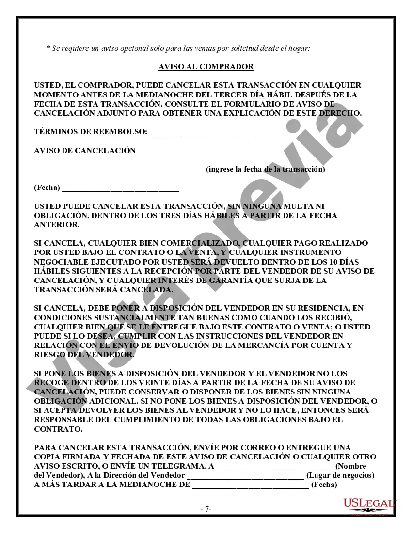 Preview Contrato HVAC para contratista