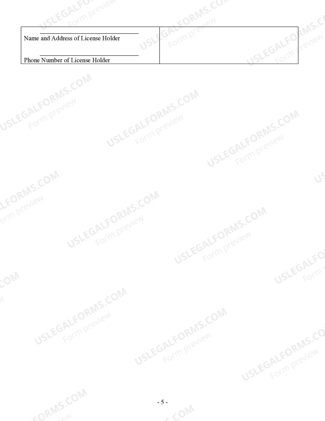 Preview Demolition Contract for Contractor