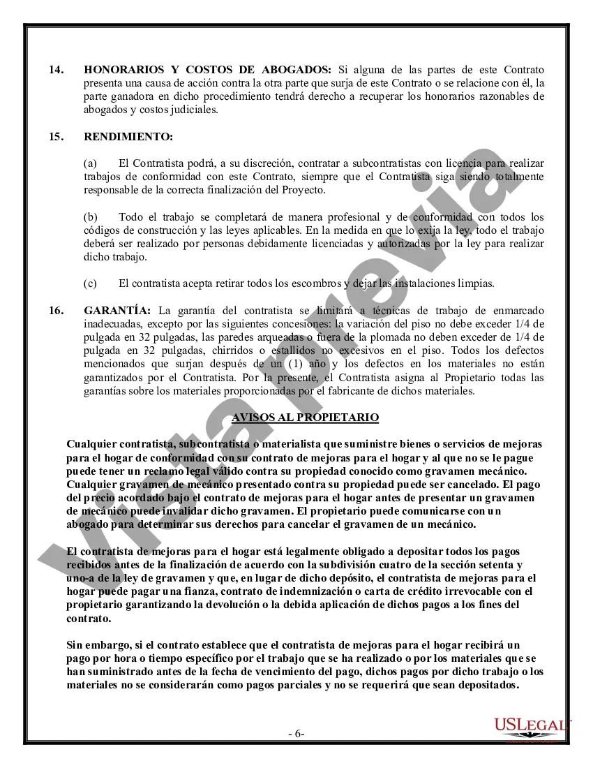 Preview Contrato marco para contratista