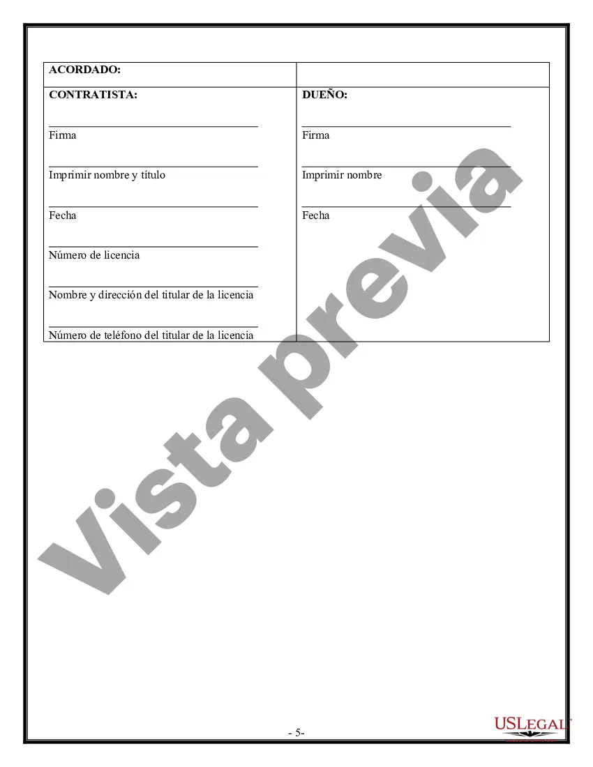 Preview Contrato de Seguridad para Contratista