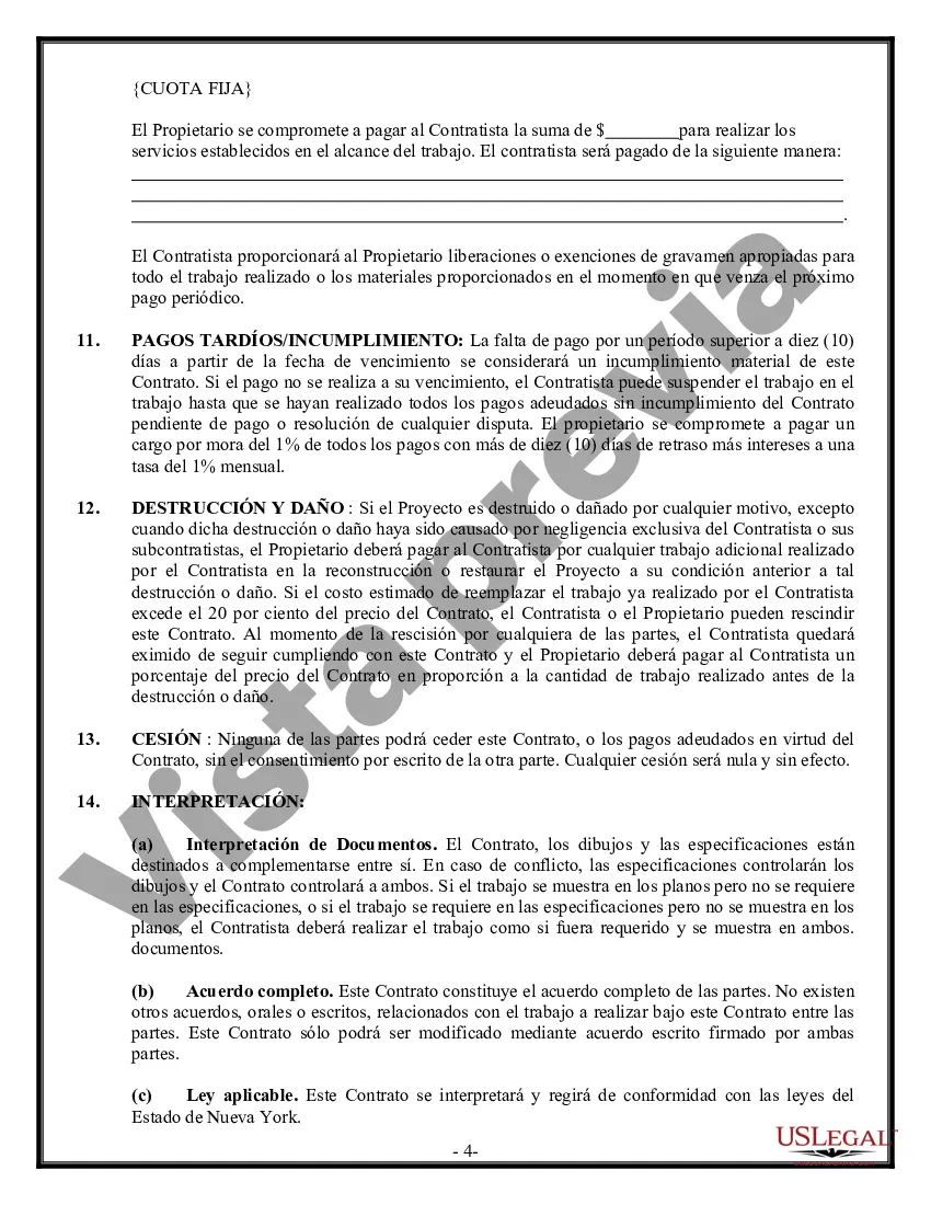 Preview Contrato de Fundación para Contratista