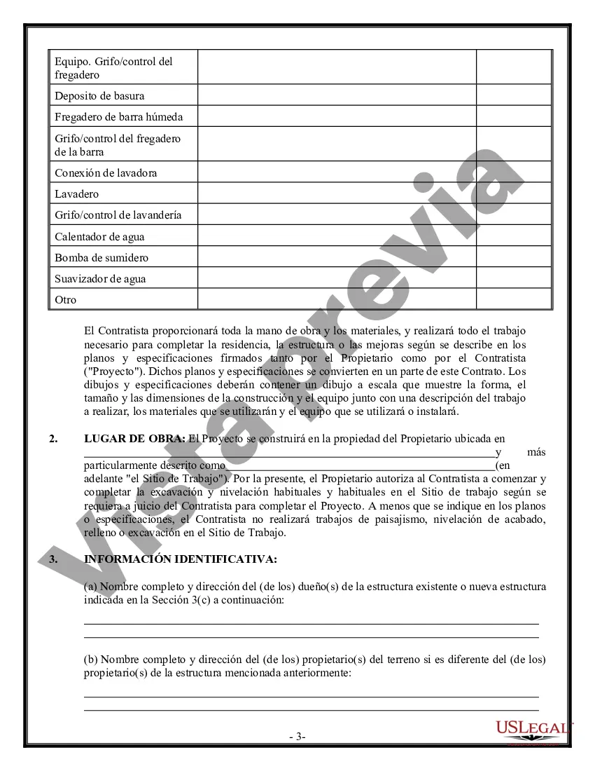 Preview Contrato de plomería para contratista