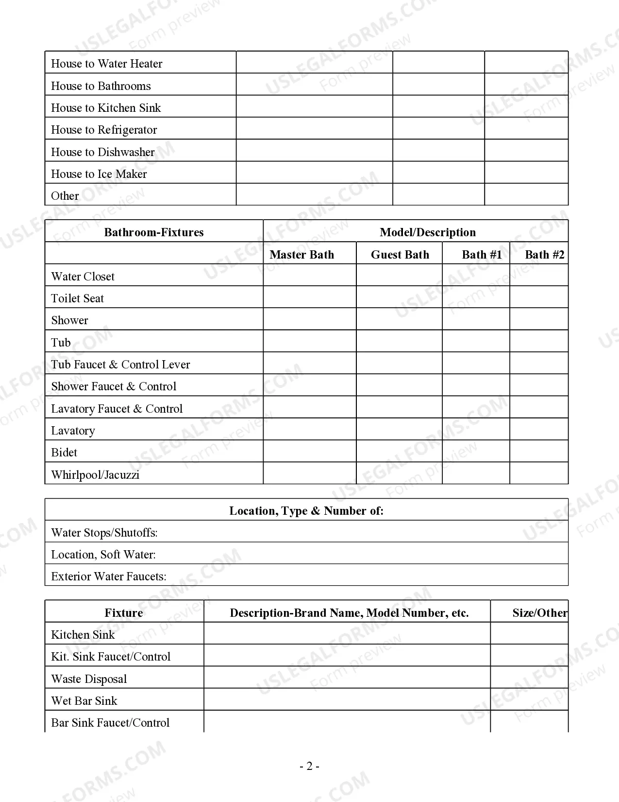 Preview Plumbing Contract for Contractor