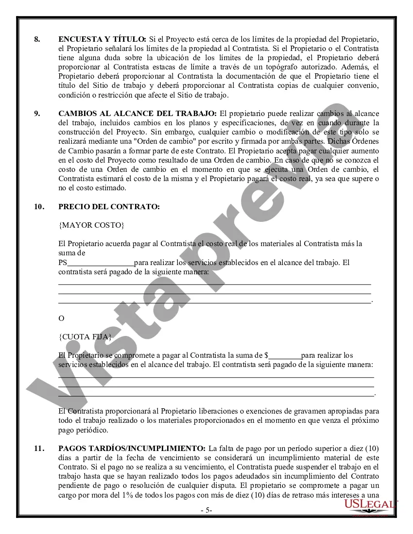 Preview Contrato Eléctrico para Contratista