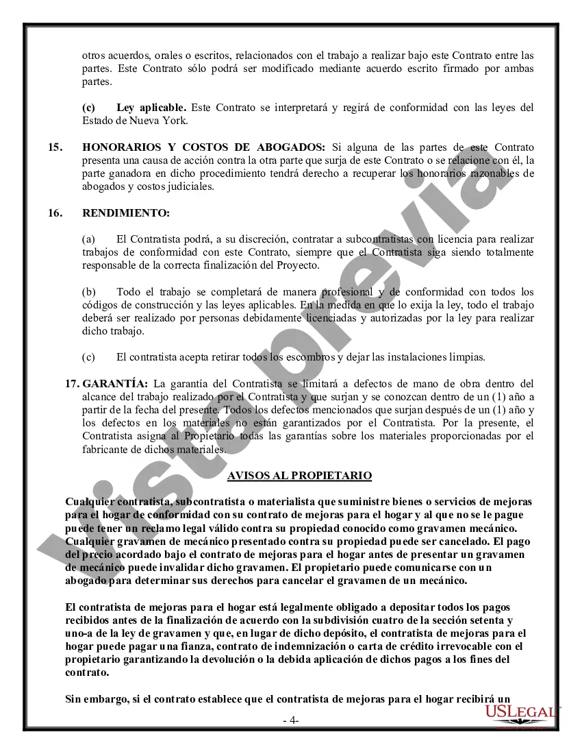 Preview Costo del contrato de construcción más o tarifa fija
