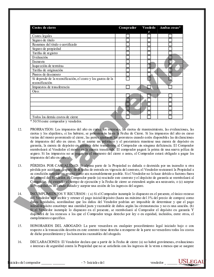 Preview Contrato de Compraventa de Bienes Inmuebles sin Corredor para Acuerdo de Venta de Casa Residencial