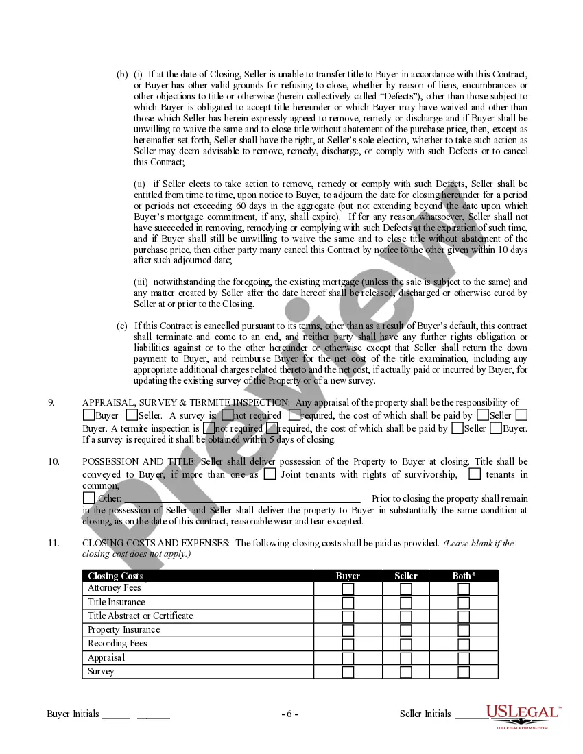 Get Contract for Sale and Purchase of Real Estate with No Broker for Residential Home Sale Agreement Preview Contract for Sale and Purchase of Real Estate with No Broker for Residential Home Sale Agreement
