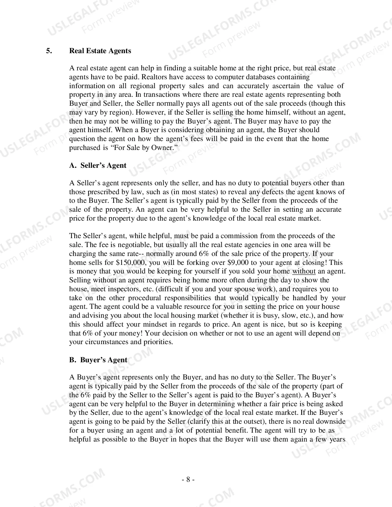 Preview LegalLife Multistate Guide and Handbook for Selling or Buying Real Estate