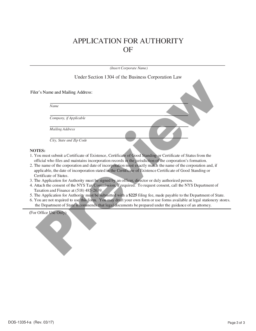 new-york-foreign-llc-application-for-authority-us-legal-forms