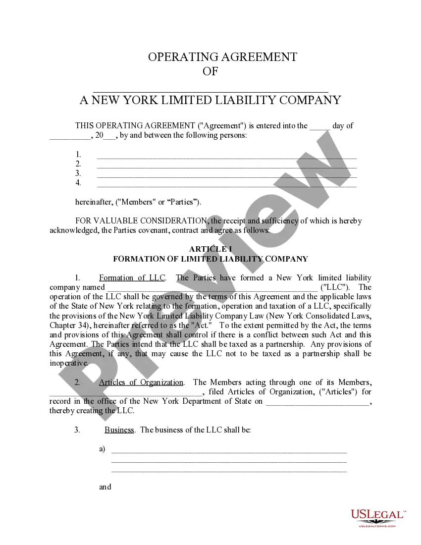 Get Limited Liability Company LLC Operating Agreement Preview Limited Liability Company LLC Operating Agreement